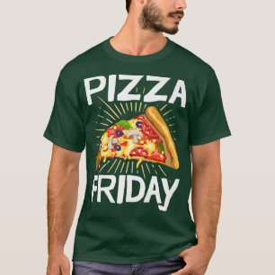 Vrijdag Pizza Foodie T-shirt
