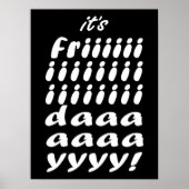 Vrijdag Poster (Voorkant)