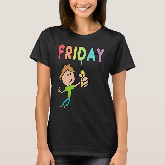 vrijdag t-shirt (Voorkant)