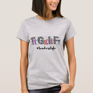 Vrijdag TGIF-leraar T-shirt