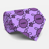 Vrijdag Turtle Stropdas (Opgerold)