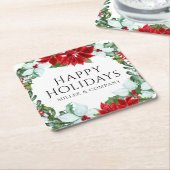 Vrijdag van feestdag Moderne kerst in bedrijven Kartonnen Onderzetters (Schuin)