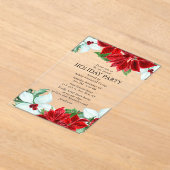 Vrijdag van feestdag Moderne Kerst van het Bedrijf Acryl Uitnodigingen (Laagn)