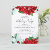 Vrijdag van feestdag Moderne Kerst van het Bedrijf Kaart (Staand voorkant)