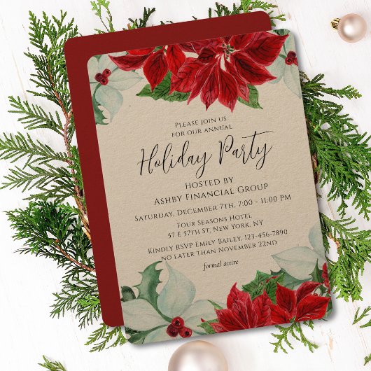 Vrijdag van feestdag Moderne Kerst van het Bedrijf Kaart