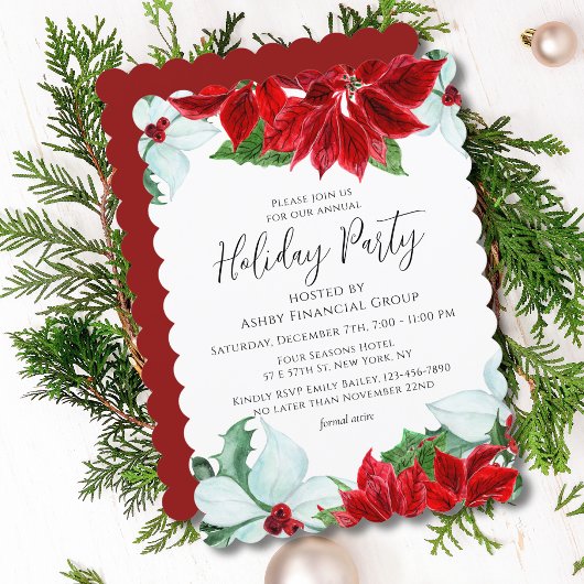 Vrijdag van feestdag Moderne Kerst van het Bedrijf Kaart