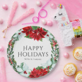 Vrijdag van feestdag Moderne Kerst van het Bedrijf Papieren Bordje (Feest)