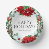 Vrijdag van feestdag Moderne Kerst van het Bedrijf Papieren Kommen (Voorkant)