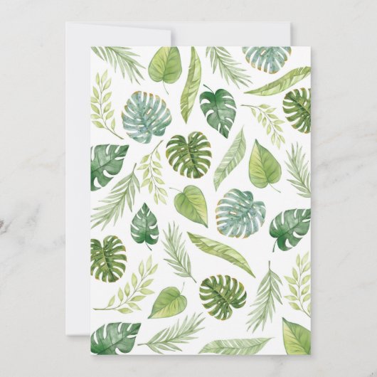 Vrijdag van geboorteregistratie kaart (Achterkant)