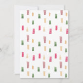 Vrijdag van geboorteregistratie kaart (Achterkant)