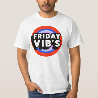 Vrijdag Vibe Retro Pop Art Casual Vrijdag T-Shirt