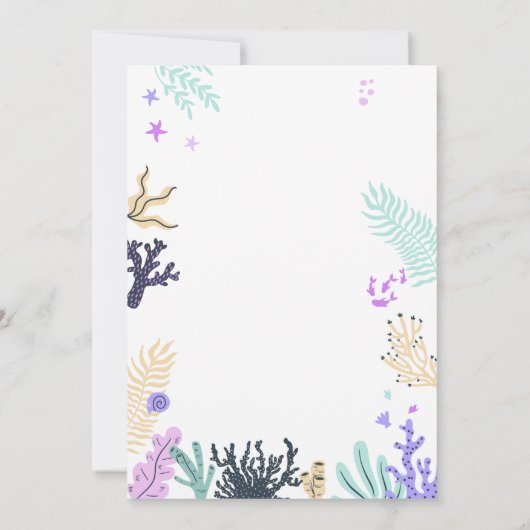 Vrijdag Zee Kaart (Achterkant)