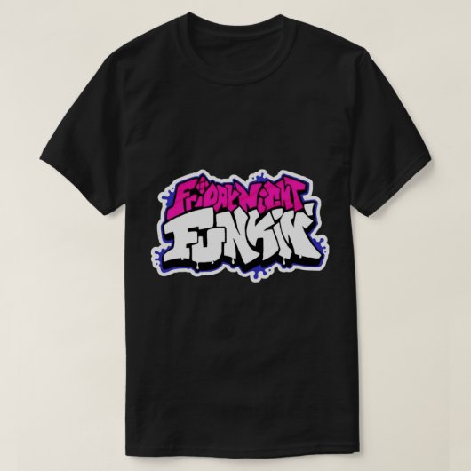 Vrijdagavond Funkin - Karakters T-shirt (Design voorkant)