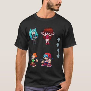 Vrijdagavond Funkin - Karakters T-shirt