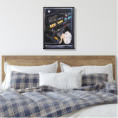 Vrijdagavond Schilderij van Alfred Fox Canvas Afdruk (Insitu (Slaapkamer))