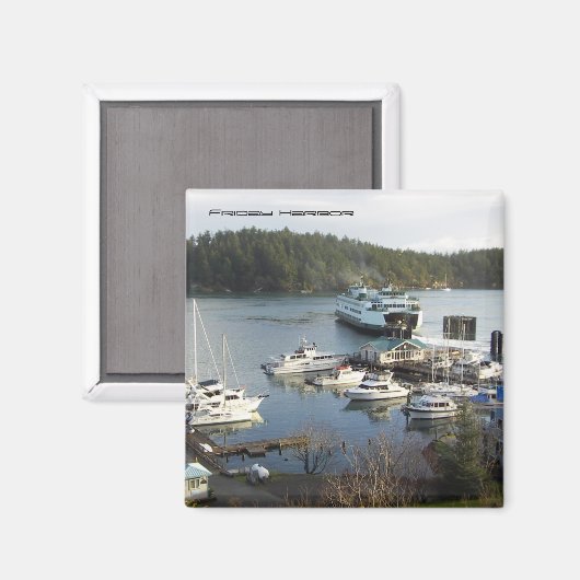 Vrijdaghaven Magneet (Voorkant / Achterkant)