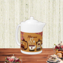 Vrijdagmiddag hoge theepartijenaarster, bruin-modd