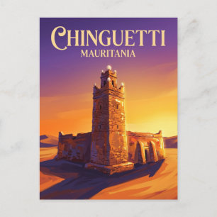 Vrijdagmoskee Mauritanië Briefkaart