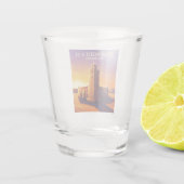 Vrijdagmoskee Mauritanië Shot Glas (Achterkant)