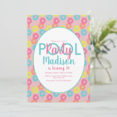 Vrijdaguitnodiging voor poolfeestdagen kaart (Staand voorkant)