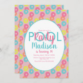 Vrijdaguitnodiging voor poolfeestdagen kaart (Voorkant / Achterkant)