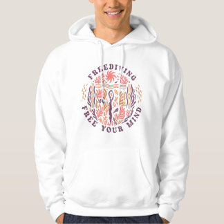 Vrijduiken - Bevrijd je geest Oceaanmeditatie Duik Hoodie