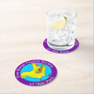 Vrije afstand Ukulele Society Paper Onderzetter