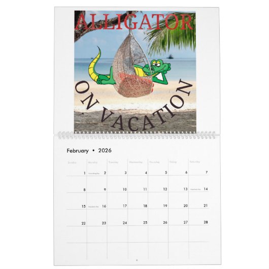 Vrije Alligator Kalender (Feb 2026)