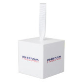 Vrije Amerikaanse vlag voor Patriottische en Vrijh Decoratie (Voorkant hoekig)