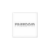 Vrije Amerikaanse vlag voor Patriottische en Vrijh Rubberstempel (Afrduk)