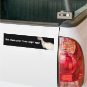 Vrije bereikmythe bumpersticker (Op Truck)