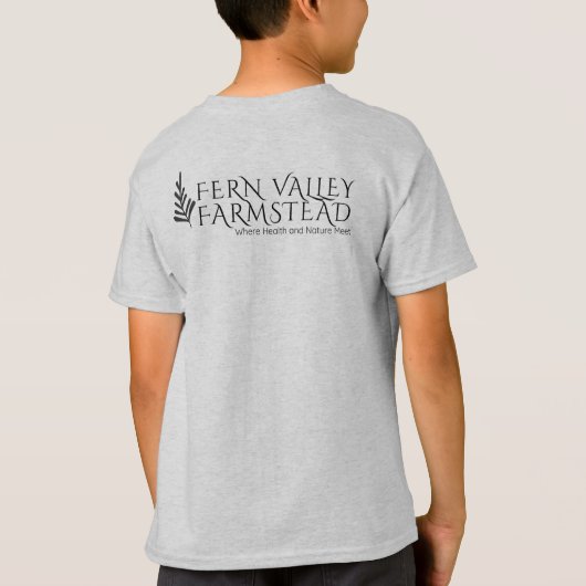 Vrije bereikruimte Kind T-shirt (Achterkant)