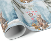 Vrije boeken voor Kerstmis Cadeaupapier (Rol Hoek)