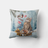 Vrije boeken voor Kerstmis Kussen (Achterkant)