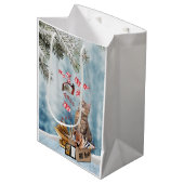 Vrije boeken voor Kerstmis Medium Cadeauzakje (Voorkant Gekanteld)