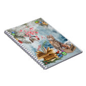 Vrije boeken voor Kerstmis Notitieboek (Rechterzijde)