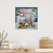 Vrije boeken voor Kerstmis Poster (Keuken)