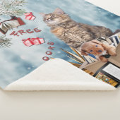 Vrije boeken voor Kerstmis Sherpa Deken (3/4)