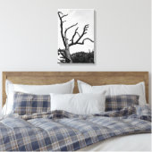 vrije boom canvas afdruk (Insitu (Slaapkamer))