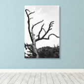 vrije boom canvas afdruk (Insitu (Houten vloer))