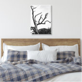 vrije boom canvas afdruk (Insitu (Slaapkamer))