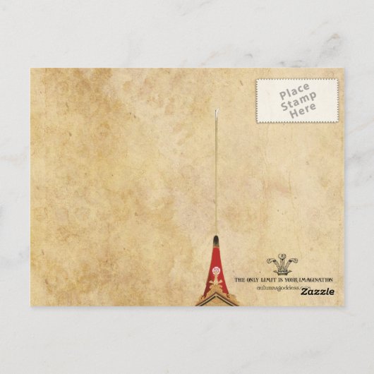 Vrije Briefkaart (Achterkant)