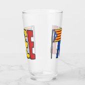 Vrije Catalaanse onafhankelijkheid Glas (Rechts)