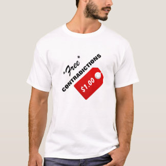 Vrije contradicties - 1,00 T shirt