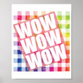 Vrije dag wauw - WOW WOW-meme Essential Poster (Voorkant)