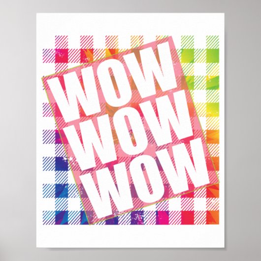 Vrije dag wauw - WOW WOW-meme Essential Poster (Voorkant)
