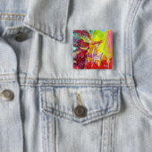 VRIJE DAWN VIERKANTE BUTTON 5,1 CM (In situ)