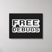 VRIJE DEBUGS CANVAS AFDRUK (Voorkant)