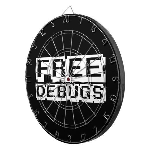 VRIJE DEBUGS DARTBORD (Voorkant Rechts)