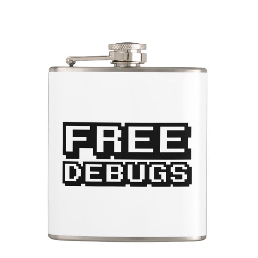 VRIJE DEBUGS HEUPFLES (Voorkant)